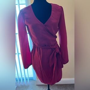 ASOS wrap short dress